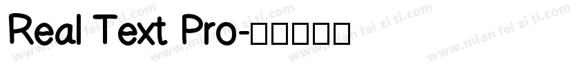 Real Text Pro字体转换